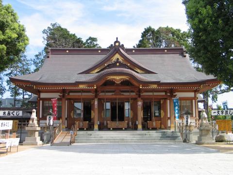 画像：初詣（大石神社）